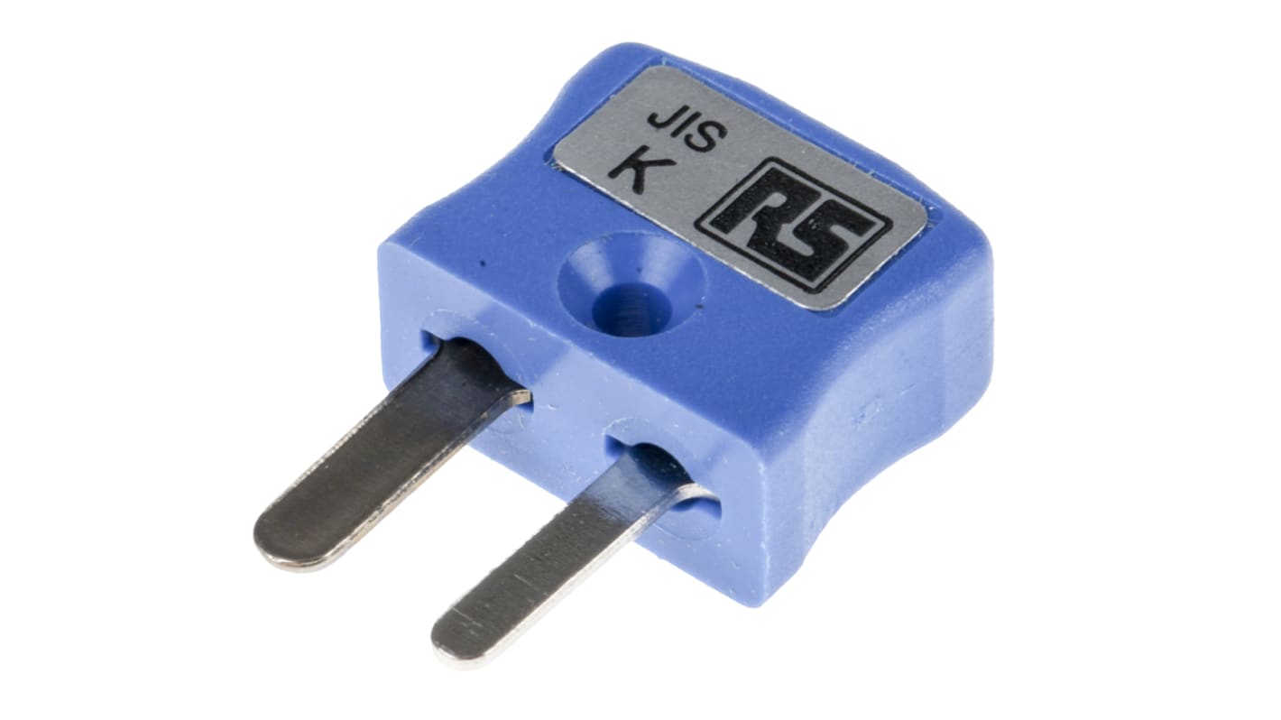 RS PRO, Miniature Thermocouple Connector for Use with Type K Thermocouple, 4mm Probe, JIS Standard