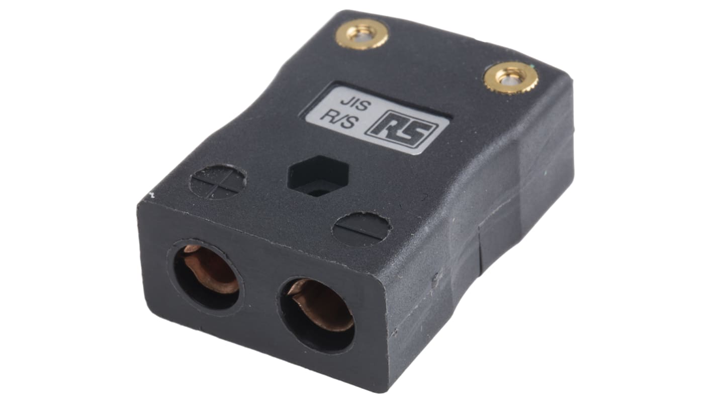 RS PRO 熱電対コネクタ タイプ:熱電対コネクタ タイプR / S熱電対 6mm JIS