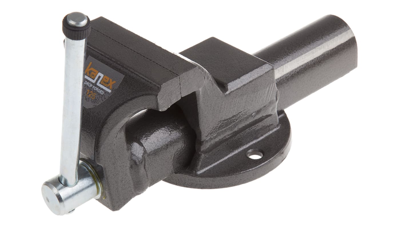 RS PRO Bench Vice x 75mm 160mm x 125mm, 8.5kg | RS