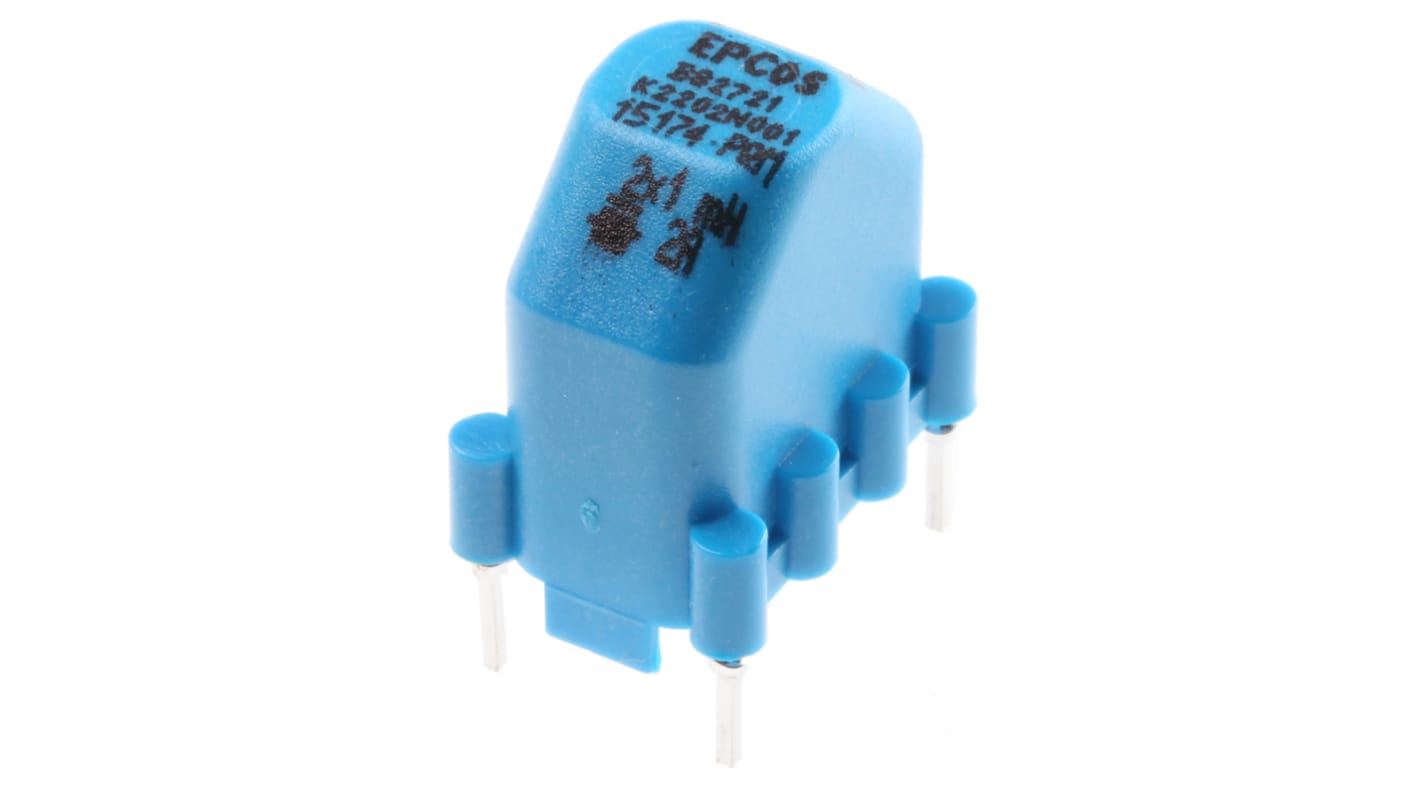 EPCOS B82721K Netzleitungsdrossel, Ferrit-Kern, 1 mH, ±30%, 2A, Radial / R-DC 80mΩ x 20.3mm