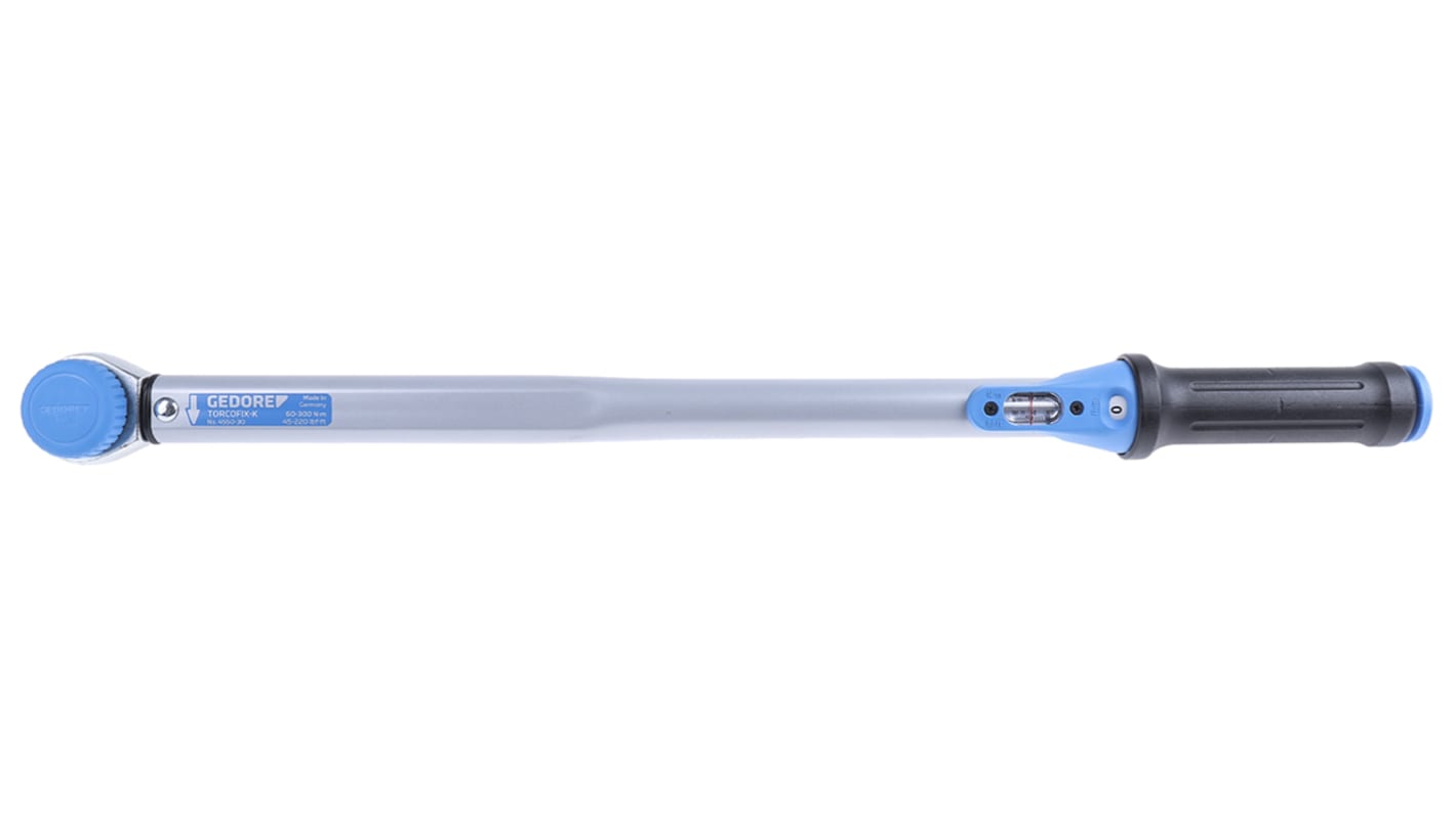 455030 Gedore Square Mechanical Torque Wrench, 1/2 in Drive, 60 →