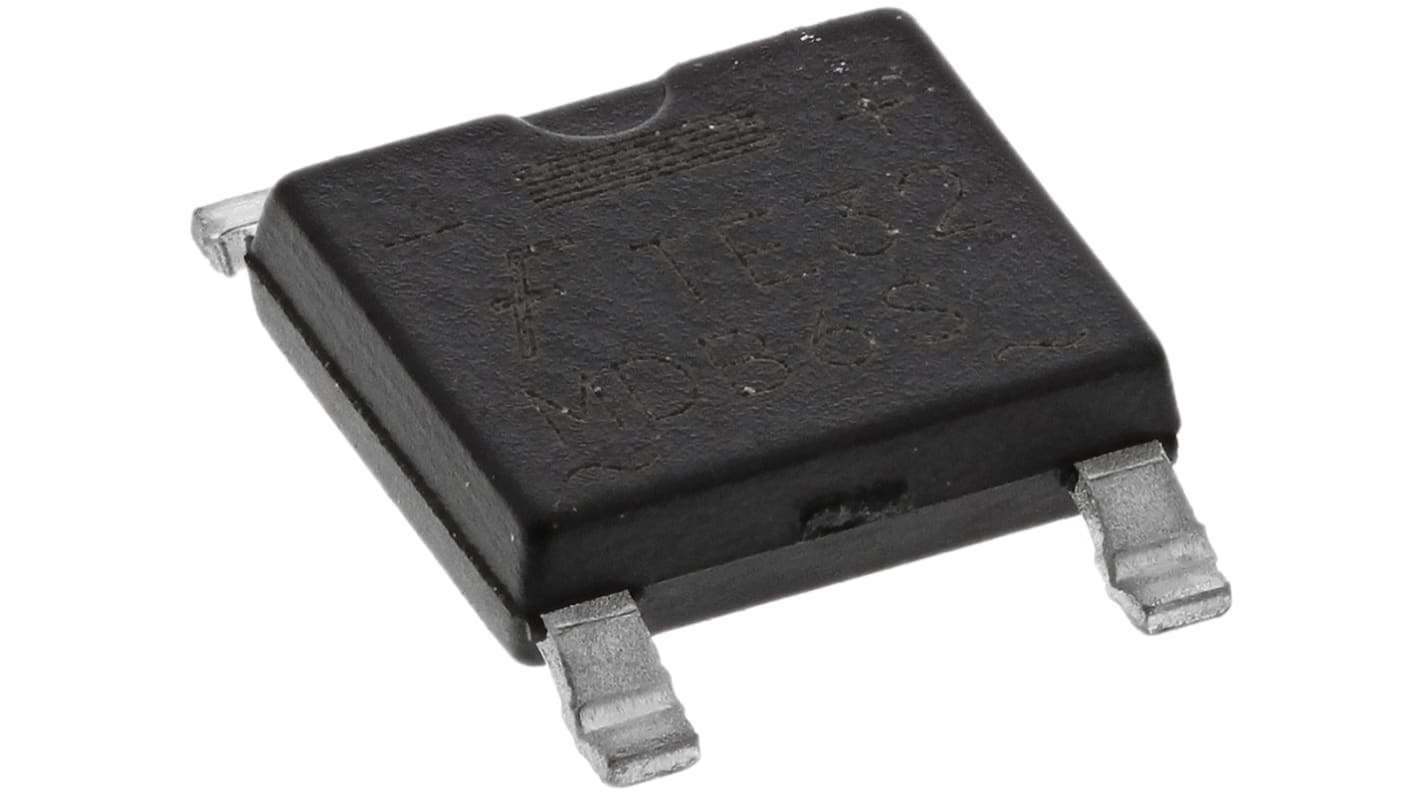 onsemi Brückengleichrichter, 1-phasig 1A 600V SMD 1.1V MicroDIP 4-Pin 10μA Siliziumverbindung