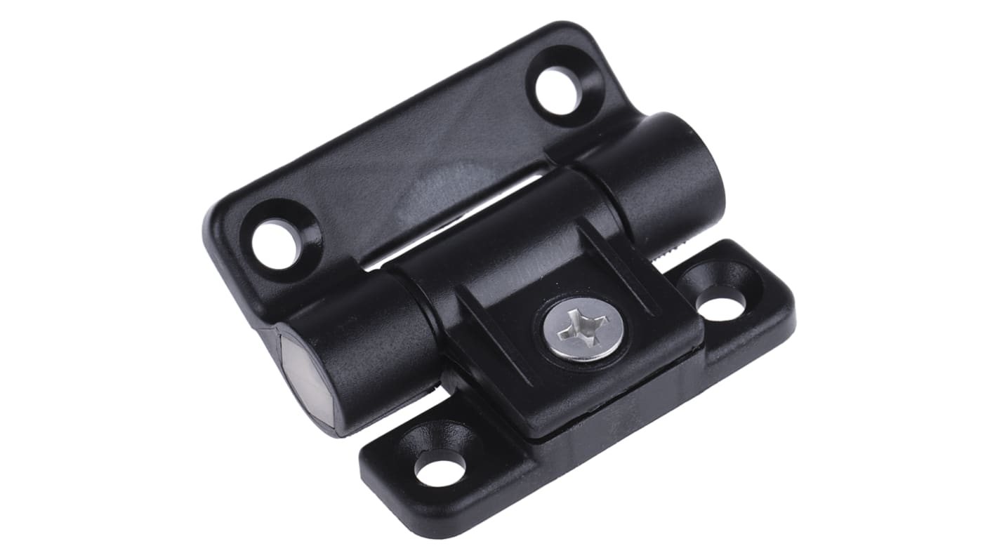 RS PRO Friction Hinge, Screw Fixing, 65mm x 57mm x 5.2mm