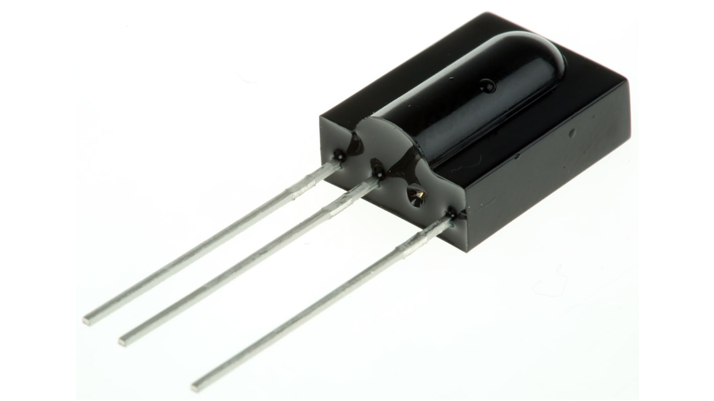 Vishay TSMP1138, 40kHz IR Receiver ±55 °, 30m Range, 2.5 V - 5.5V, Through Hole, 10 x 4 x 12.5mm