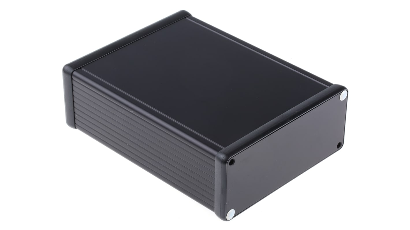 Caja Hammond de Aluminio Negro, 160 x 125 x 52mm, IP54