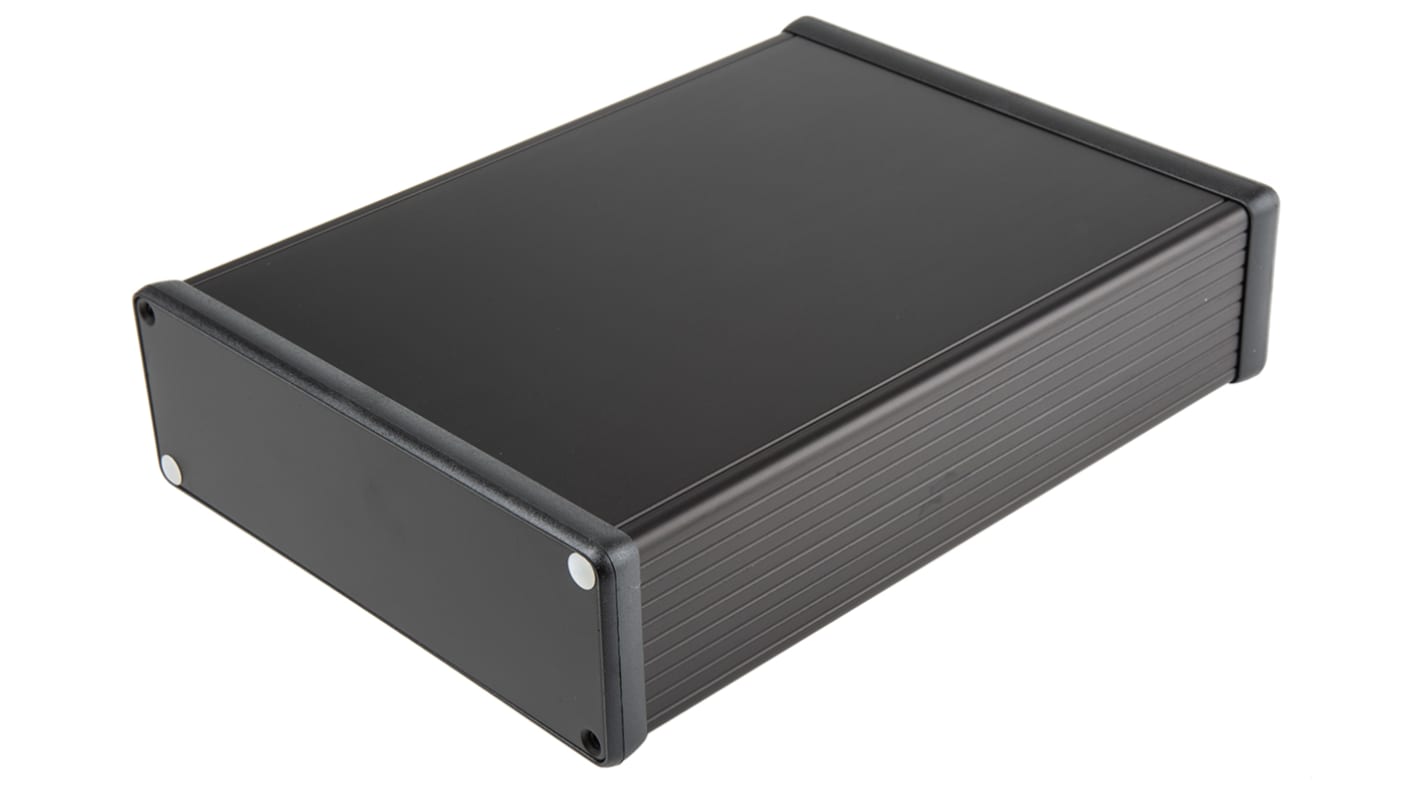 Caja Hammond de Aluminio Negro, 220 x 160 x 51.5mm, IP54