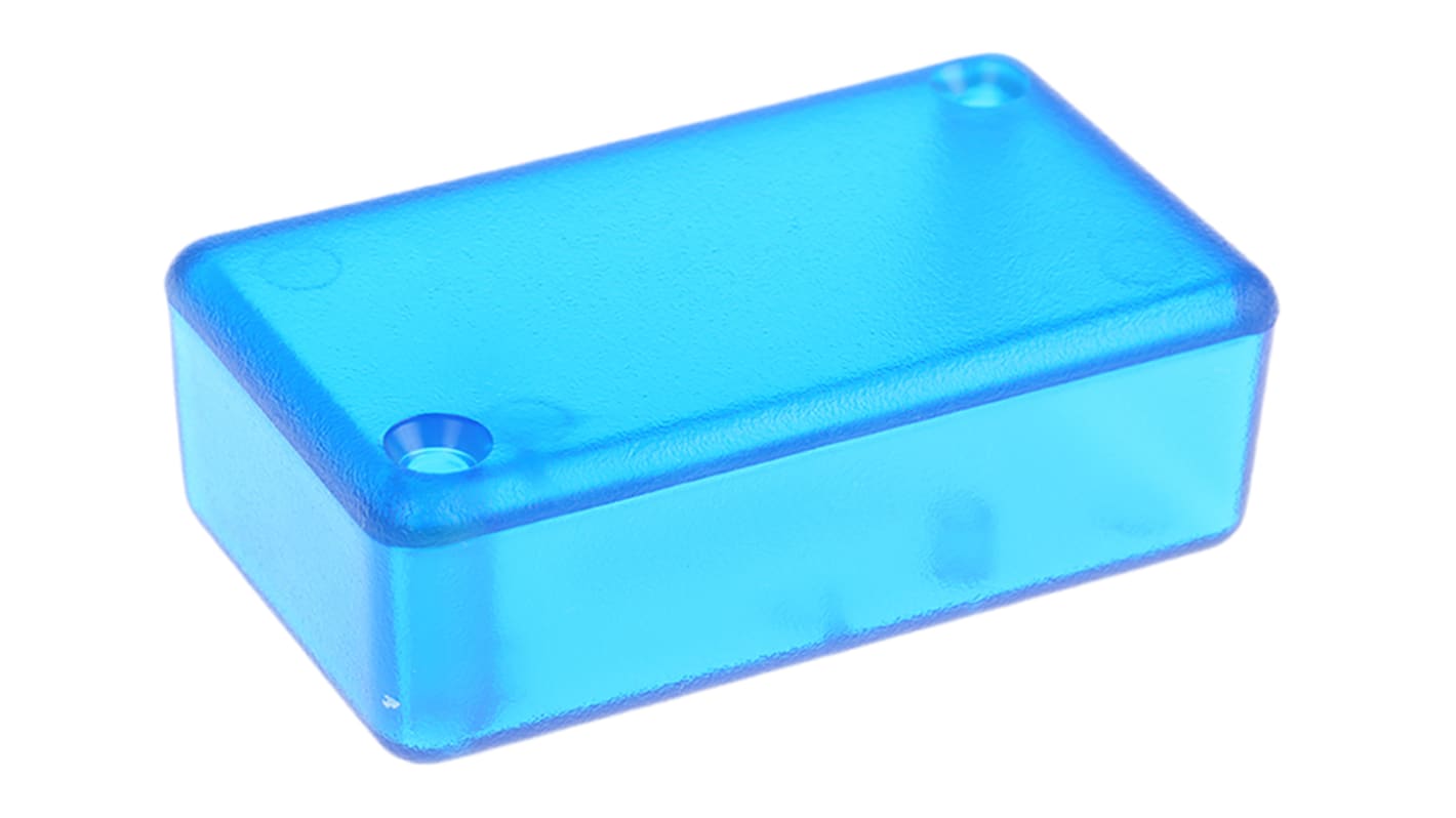 Hammond 1551 Series Blue ABS Enclosure, IP54, Blue Lid, 60 x 35 x 20mm