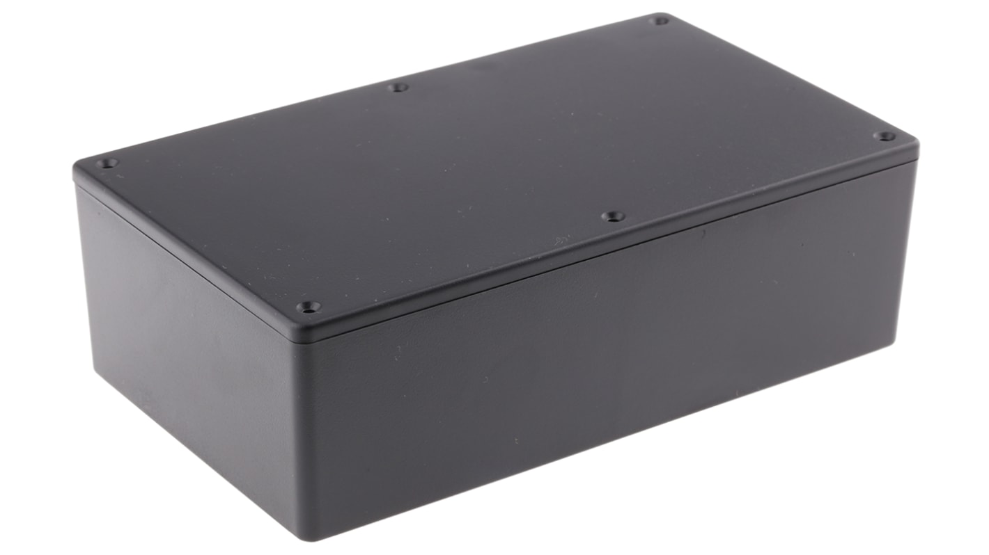 Caja Hammond de ABS pirroretardante Negro, 193 x 112 x 56mm, IP54