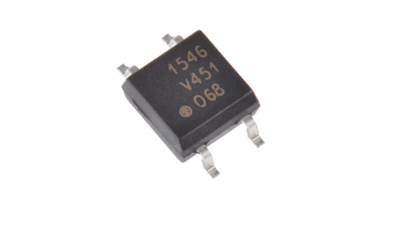 Vishay Solid State Relay, 0.12 A Load, Surface Mount, 350V ac/dc Load, 1.5 V Control