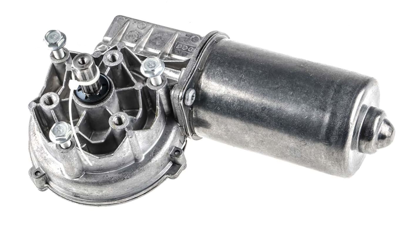 Egyenáramú hajtóműves motor 12 V DC Kefés hajtóműmotor, 100 rpm, 6 A, 60 A