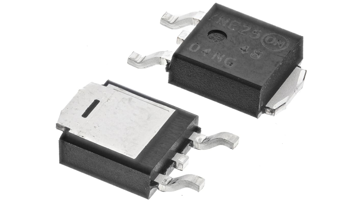 onsemi NTD4804NT4G N-Kanal, SMD MOSFET 30 V / 117 A 107 W, 3-Pin DPAK (TO-252)