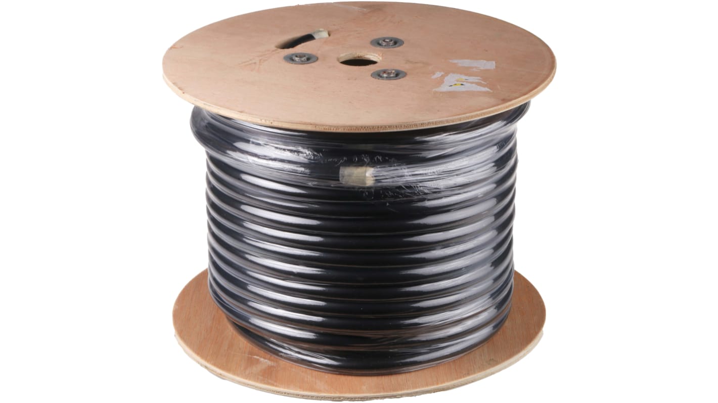 Cable de alimentación H07RN-F RS PRO de 2 núcleos, 2,5 mm², Ø ext. 11mm, long. 100m, 450 V, 750 V / 30 A, funda de CPE,