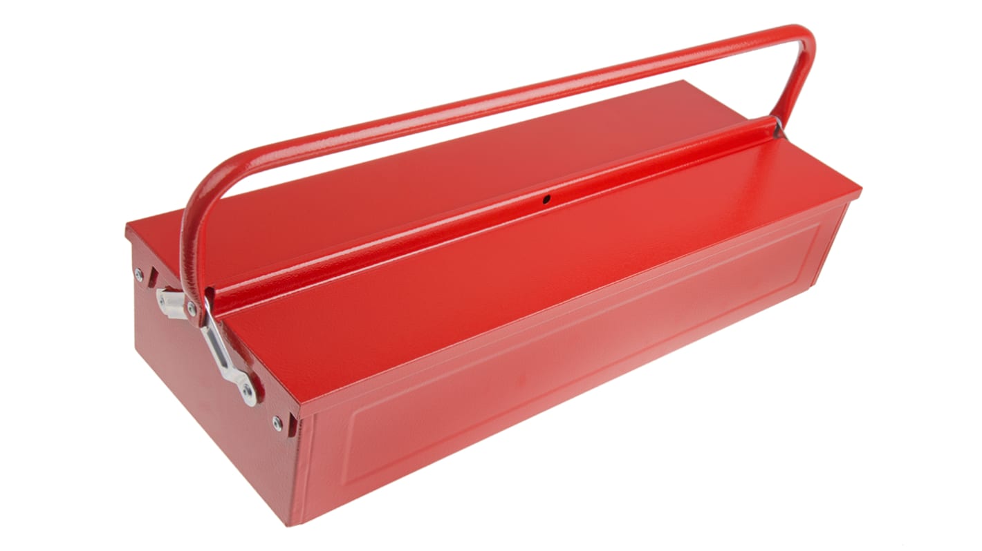 RS PRO Barn Style Metal Tool Box, 550 x 215 x 550mm RS
