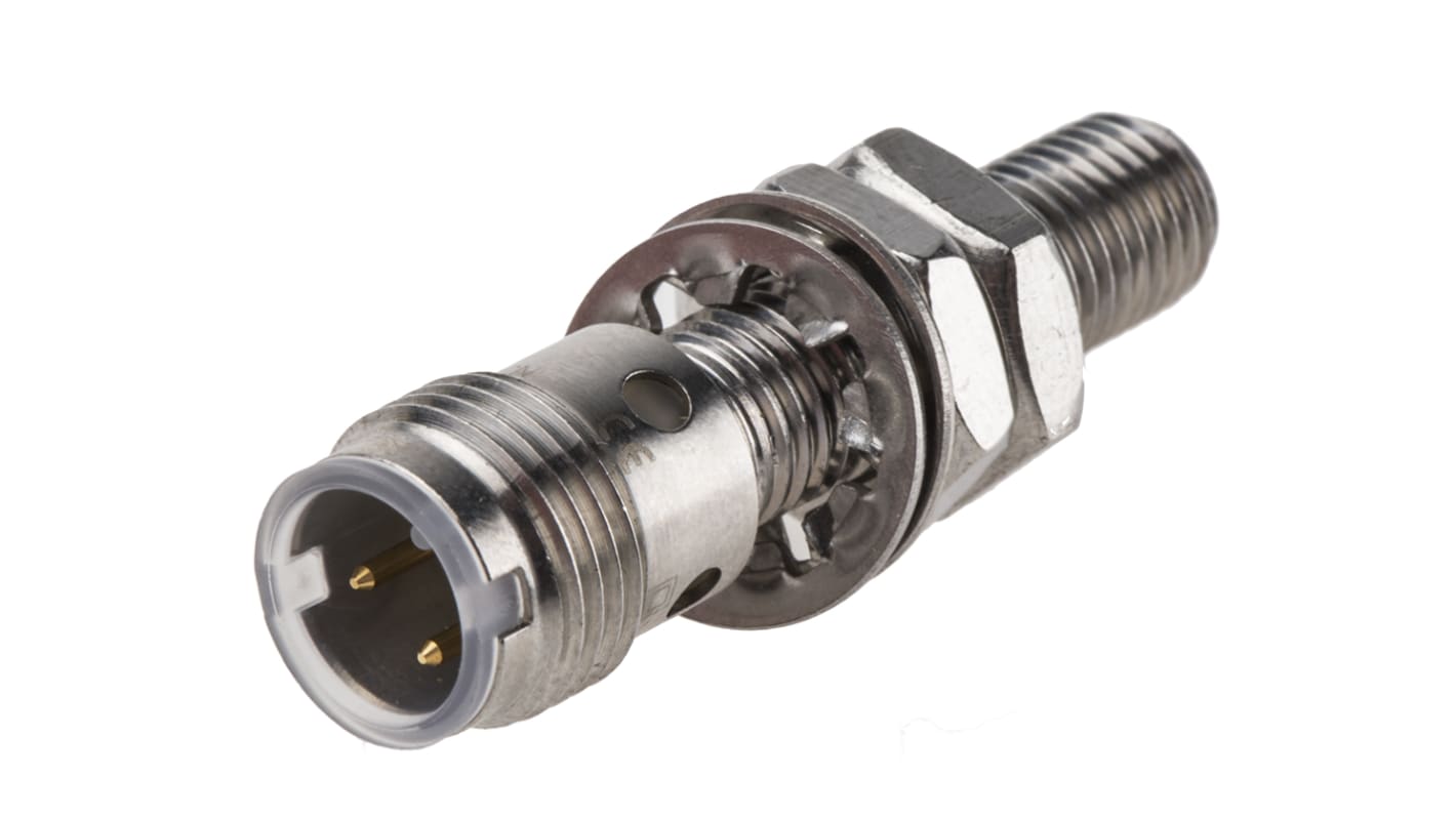 BALLUFF Inductive Barrel-Style Proximity Sensor, M8 x 1, 1.5 mm Detection, PNP Output, 10 → 30 V dc, IP68