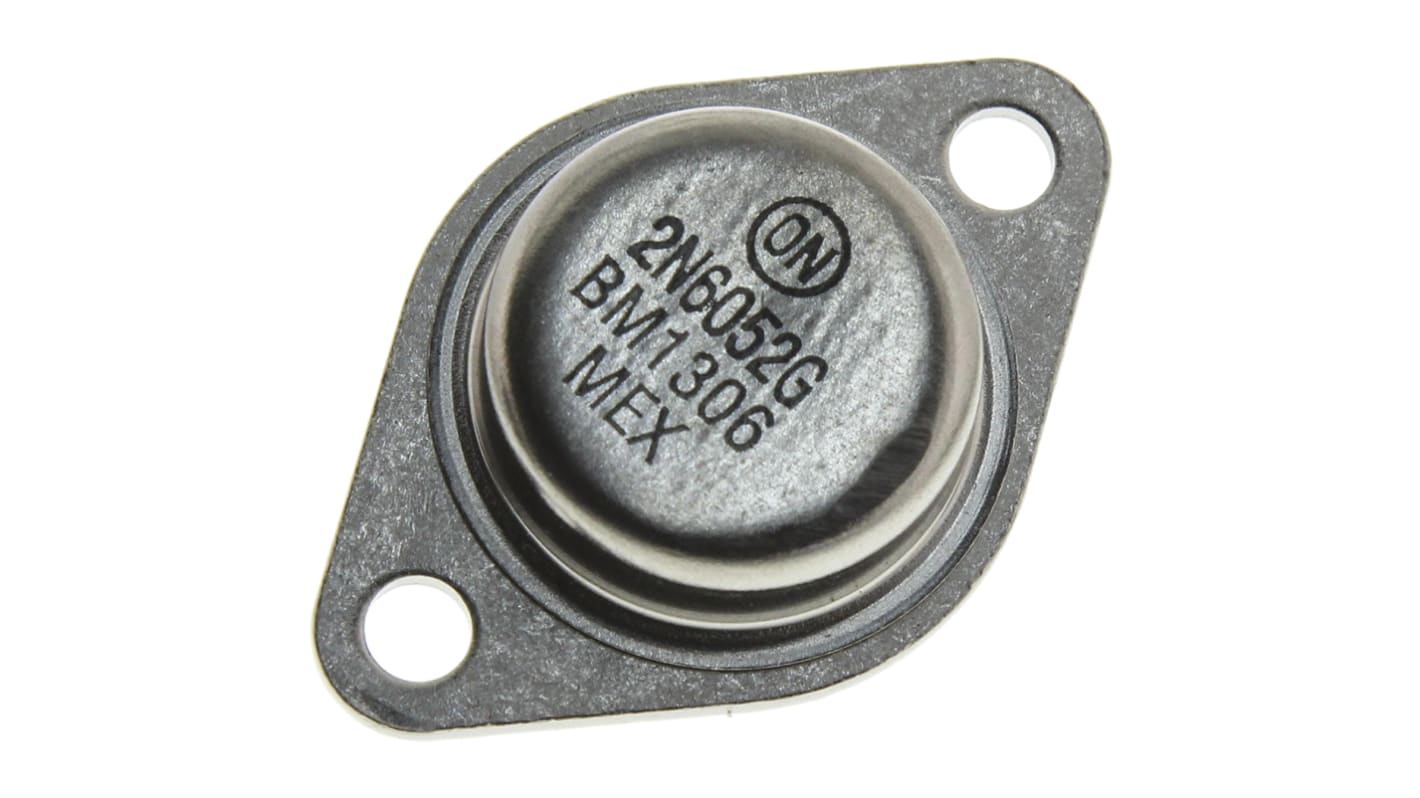 onsemi 2N6052G PNP Darlington Transistor, 12 A 100 V HFE100, 2Pin TO