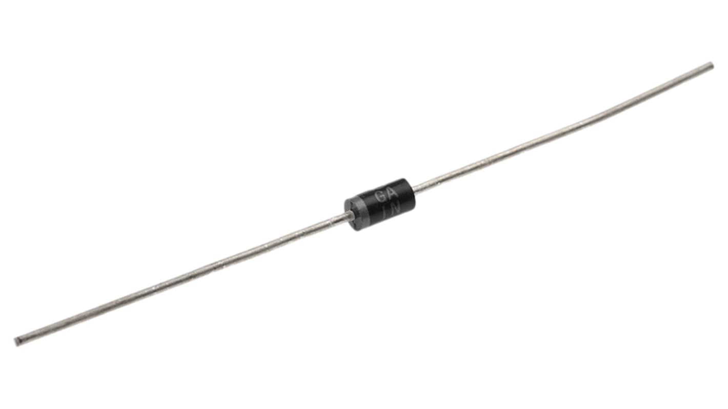 ON Semiconductor, 15V Zener Diode 5% 3 W Through Hole 2-Pin DO-41