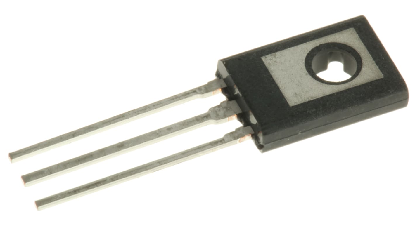 Transistor, NPN Simple, 4 A, 100 V, TO-225, 3 broches