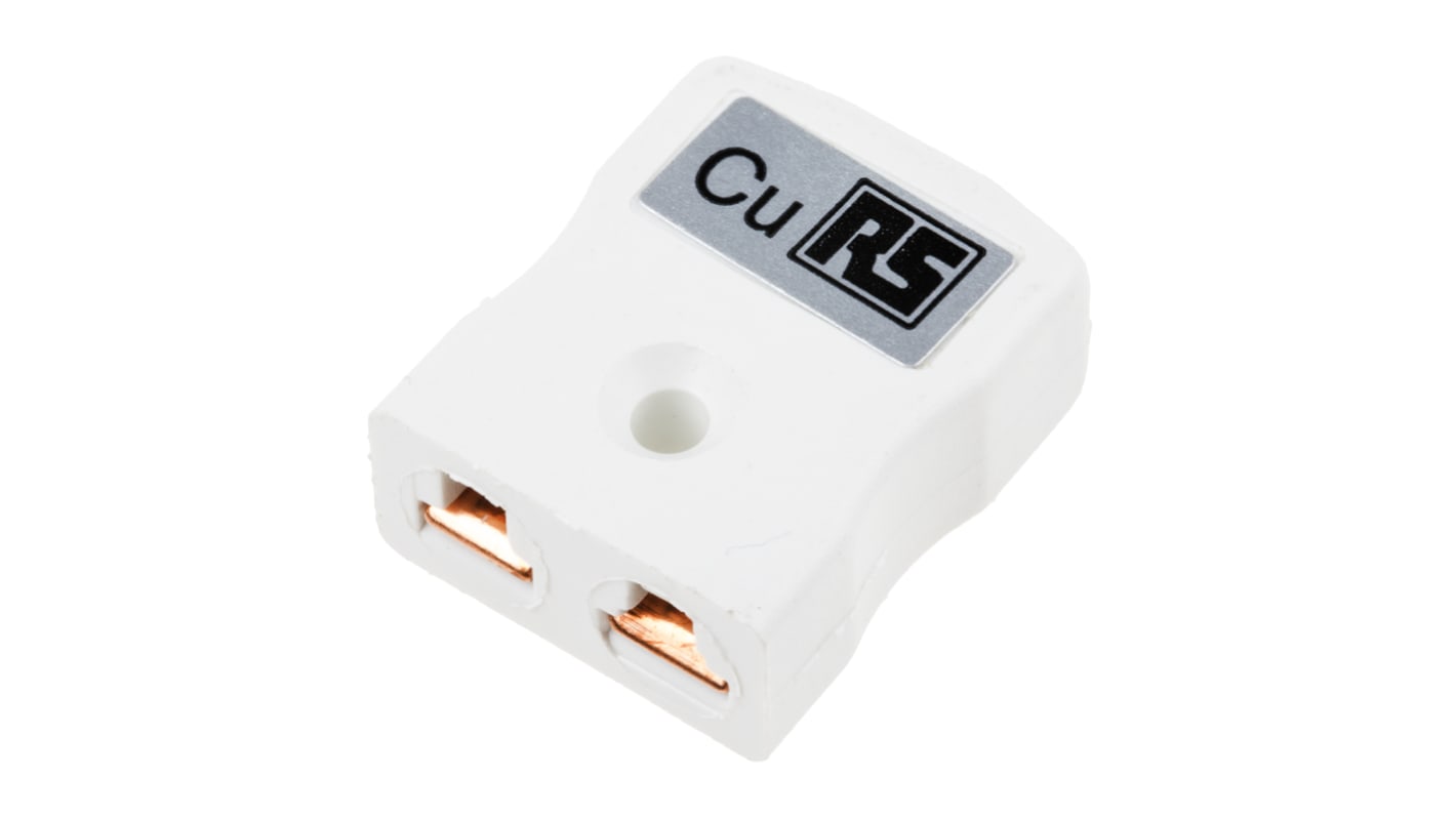 RS PRO Quickwire Thermocouple Connector for Use with Type CU Thermocouple, Miniature Size, IEC Standard