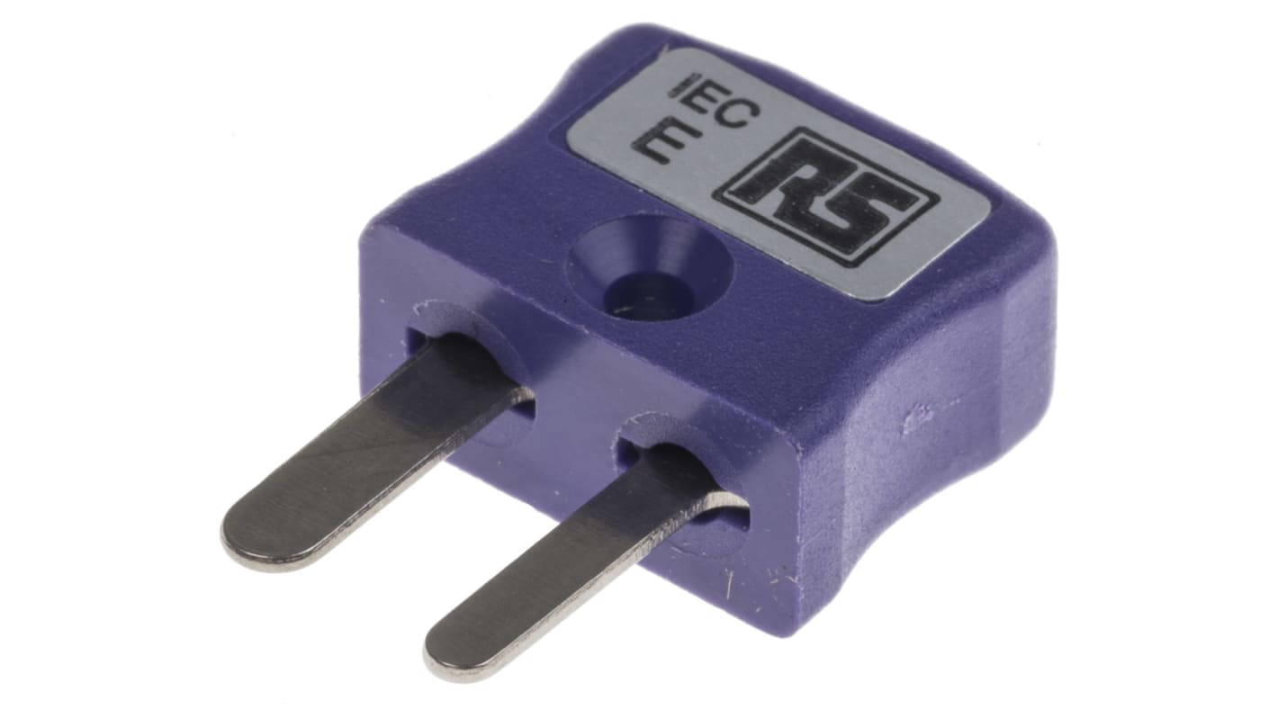 RS PRO, Miniature Size Thermocouple Connector for Use with Type E Thermocouple, IEC Standard