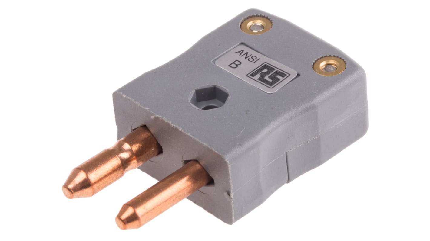 RS PRO Standardgröße Thermoelement-Steckverbinder Stecker für Thermoelement Typ B