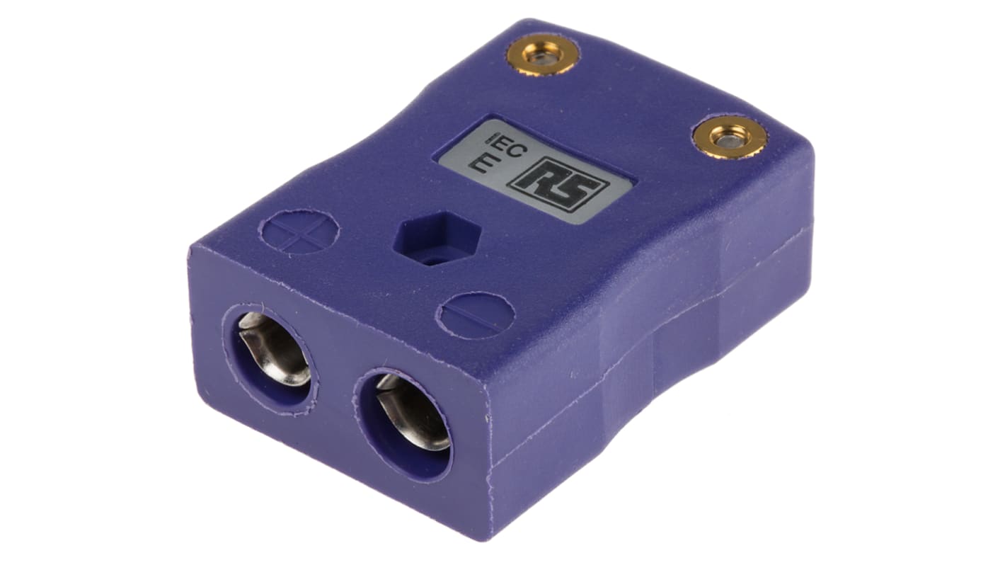 RS PRO, Standard Thermocouple Connector for Use with Type E