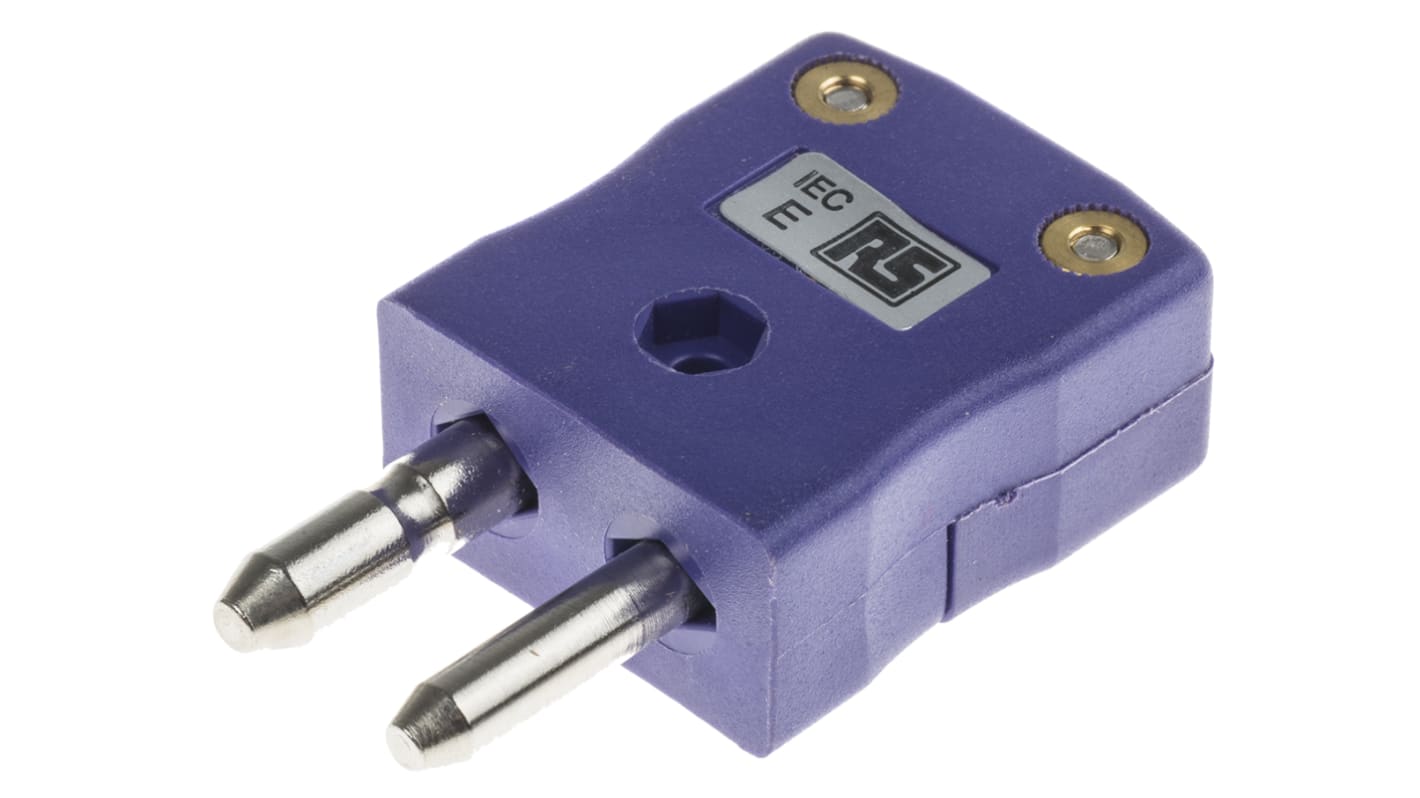 Connecteur RS PRO Mâle à utiliser avec Thermocouple type E