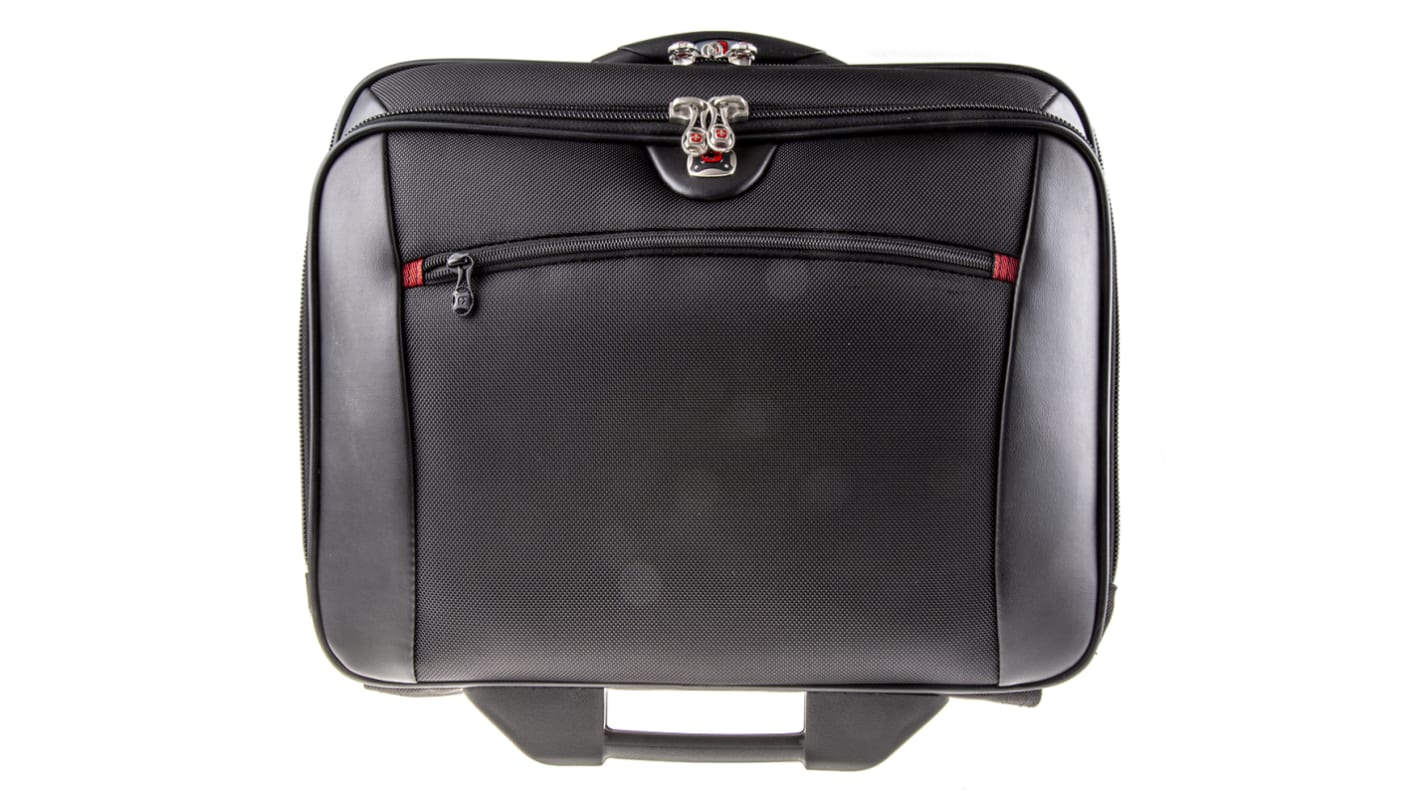 Maletín para portátil Wenger 17plg Negro Nylon Maletín con ruedas, 254 x 393.7 x 431.8mm