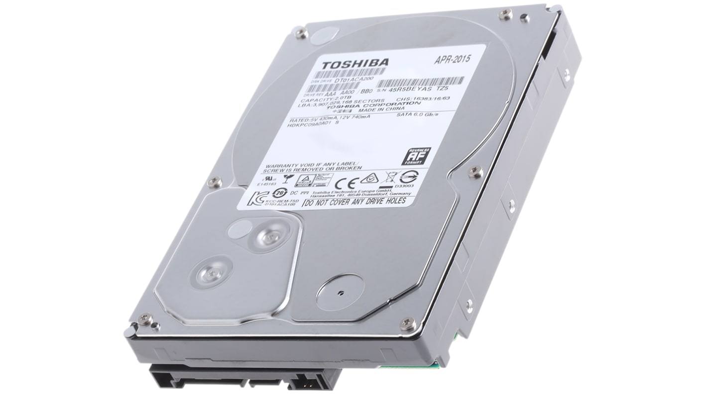 Toshiba DT01ACA 2 TB Hard Drive