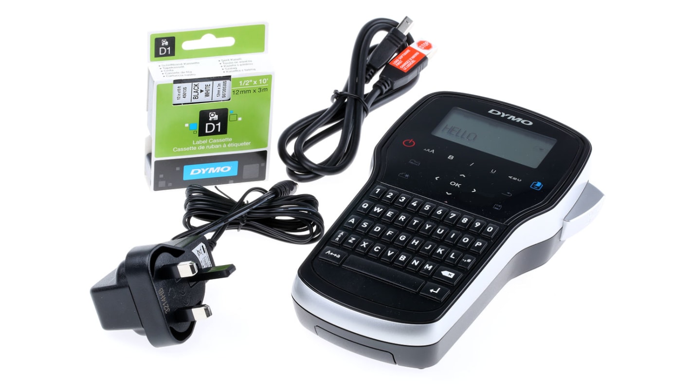 Impresora de etiquetas de mano Dymo LabelManager 280, teclado QWERTY (UK), conectividad USB