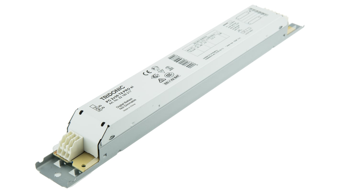 Tridonic 36 W Electronic Fluorescent Lighting Ballast, 220 → 240 V