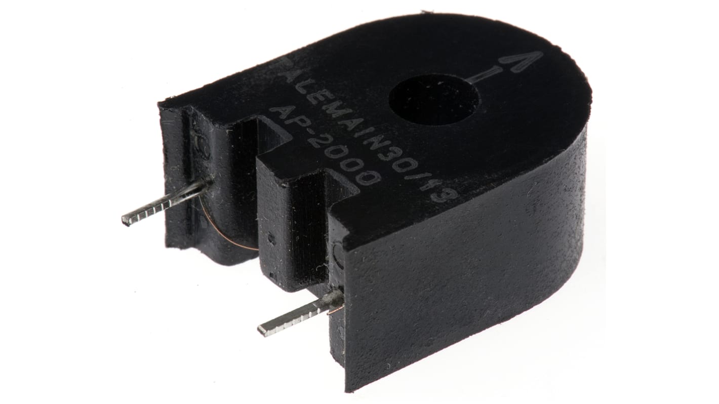 Transformador de corriente Nuvotem Talema AP-2, entrada 15A, ratio: 15:1, Ø int. 5mm, dim. 17,2 x 9,53 x 20,4 mm