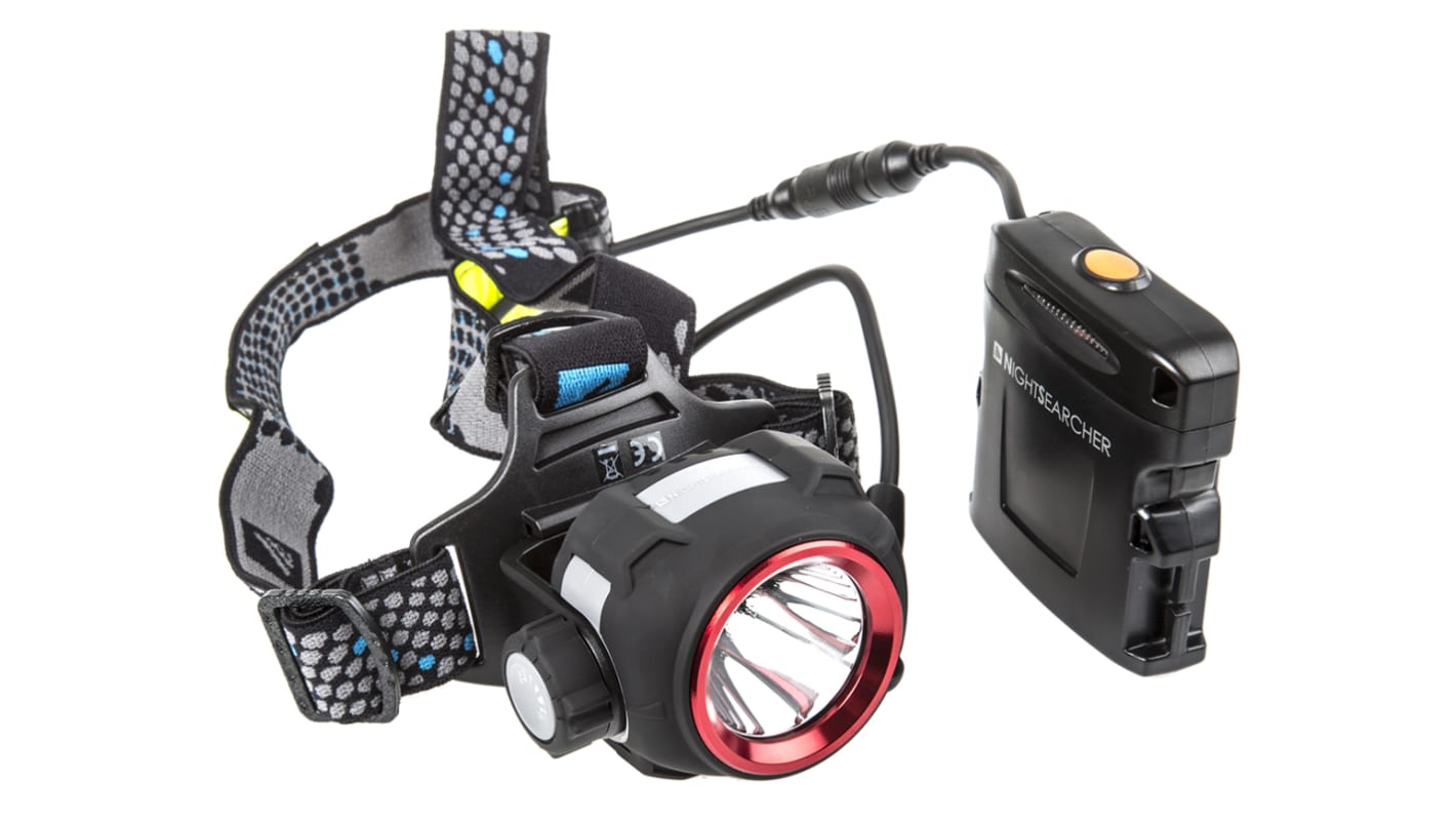 Nightsearcher LED Head Torch - Rechargeable 290 lm