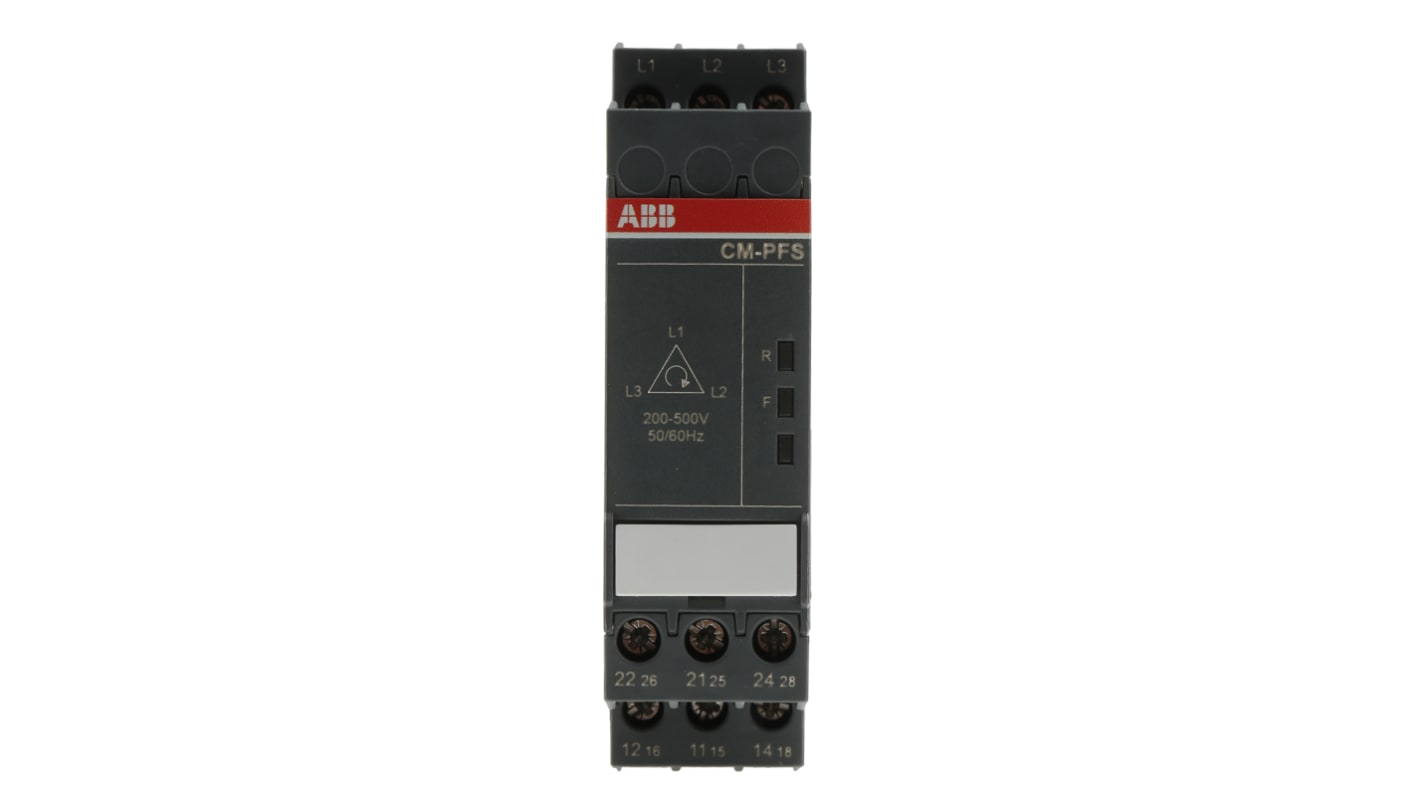 1SVR730824R9300 CMPFS.S ABB Phase Monitoring Relay, 3 Phase, DPDT