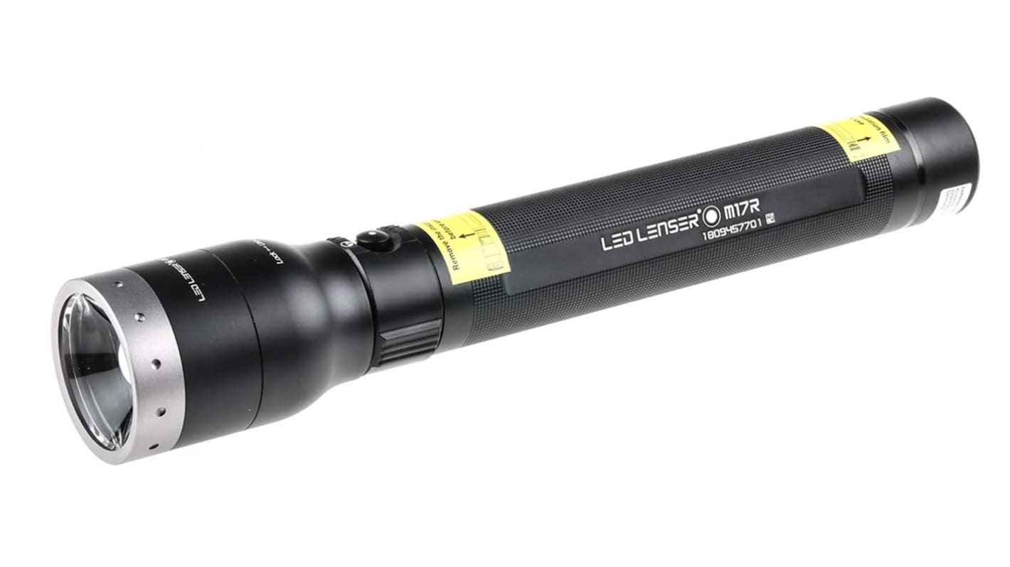 Led Lenser M17R LED Torch Black - Rechargeable 850 lm, 300 mm