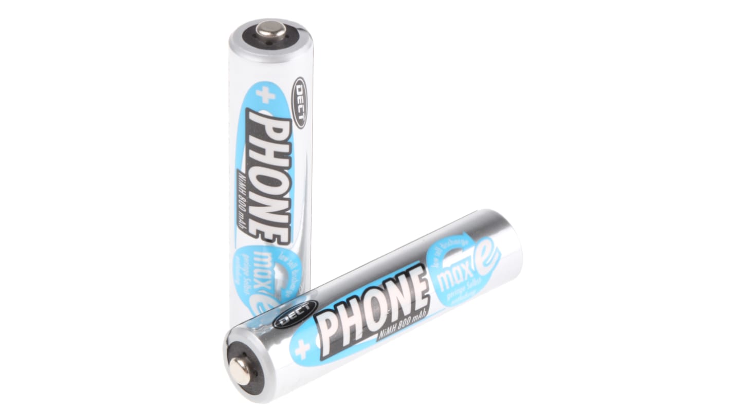 Ansmann MaxE NiMH Rechargeable AAA Battery, 800mAh, 1.2V