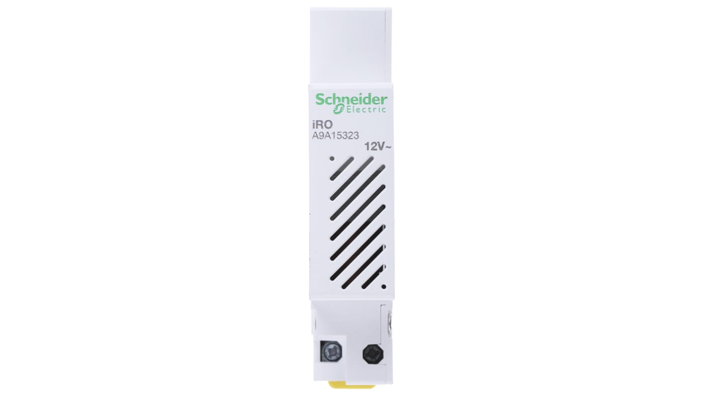 Schneider Electric DIN Rail Mount Buzzer, 8 → 12 V ac, 70dB at 1 m, AC, 9-Tone