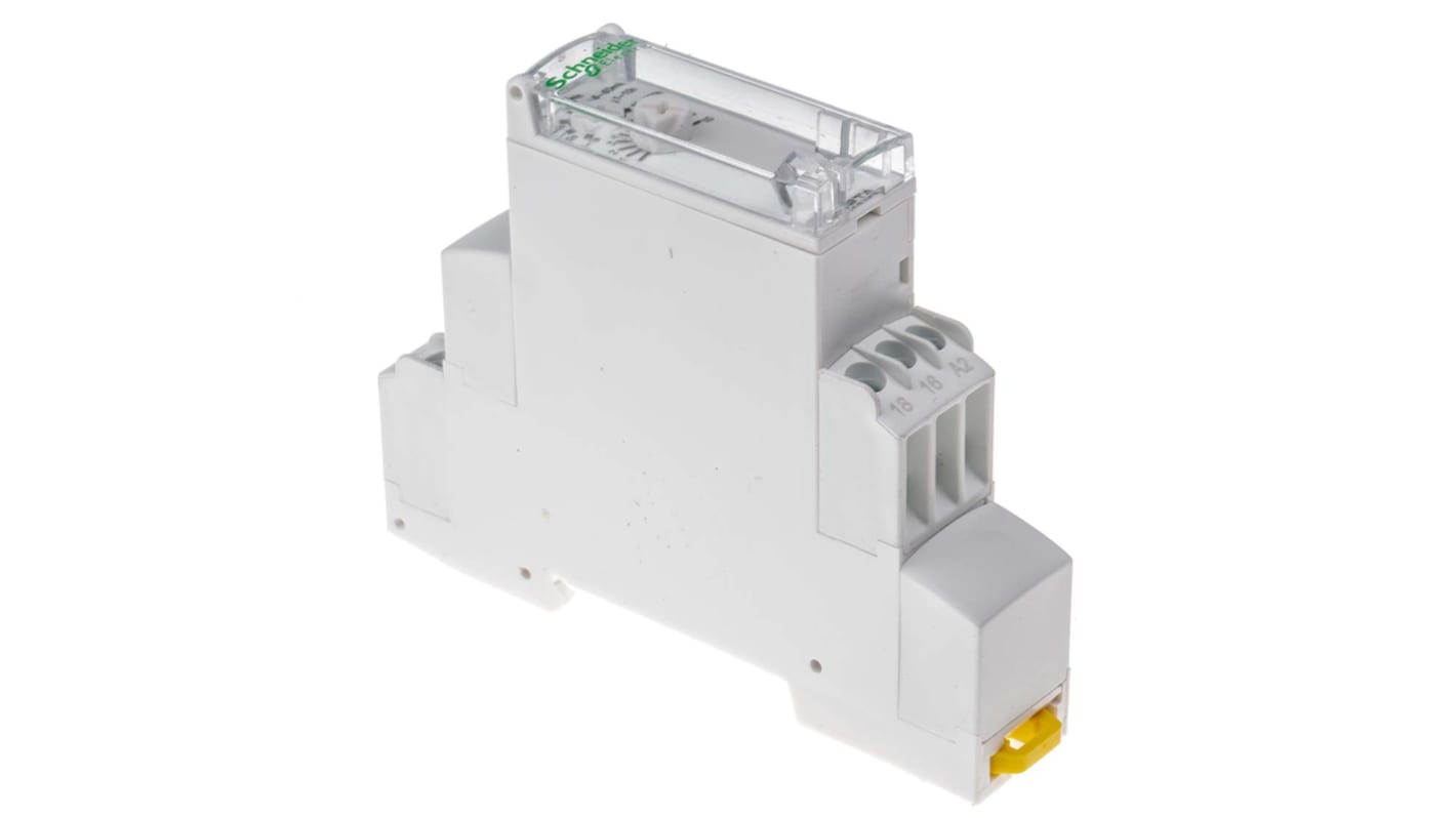 Schneider Electric IRTA Series DIN Rail Mount Timer Relay, SPDT