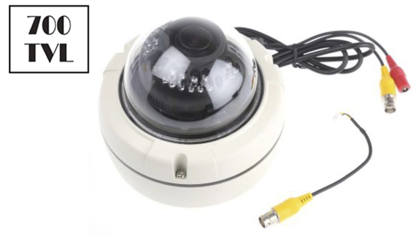 RS PRO Analogue Indoor IR CCTV Camera