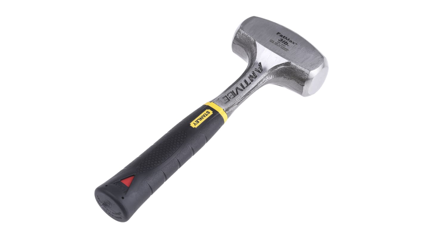 Stanley Steel Lump Hammer with Steel Handle, 1.3kg