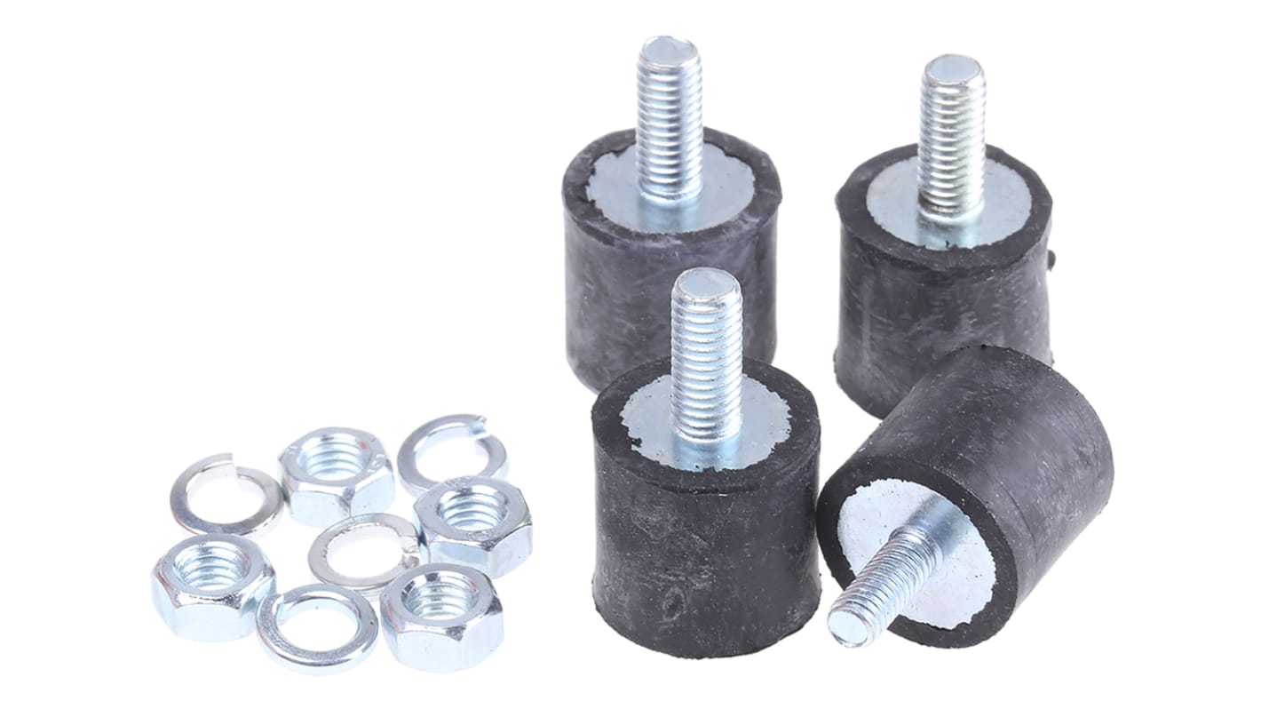 1615VD51260 FIBET M5 Anti Vibration Mount, Male to Female Bobbin