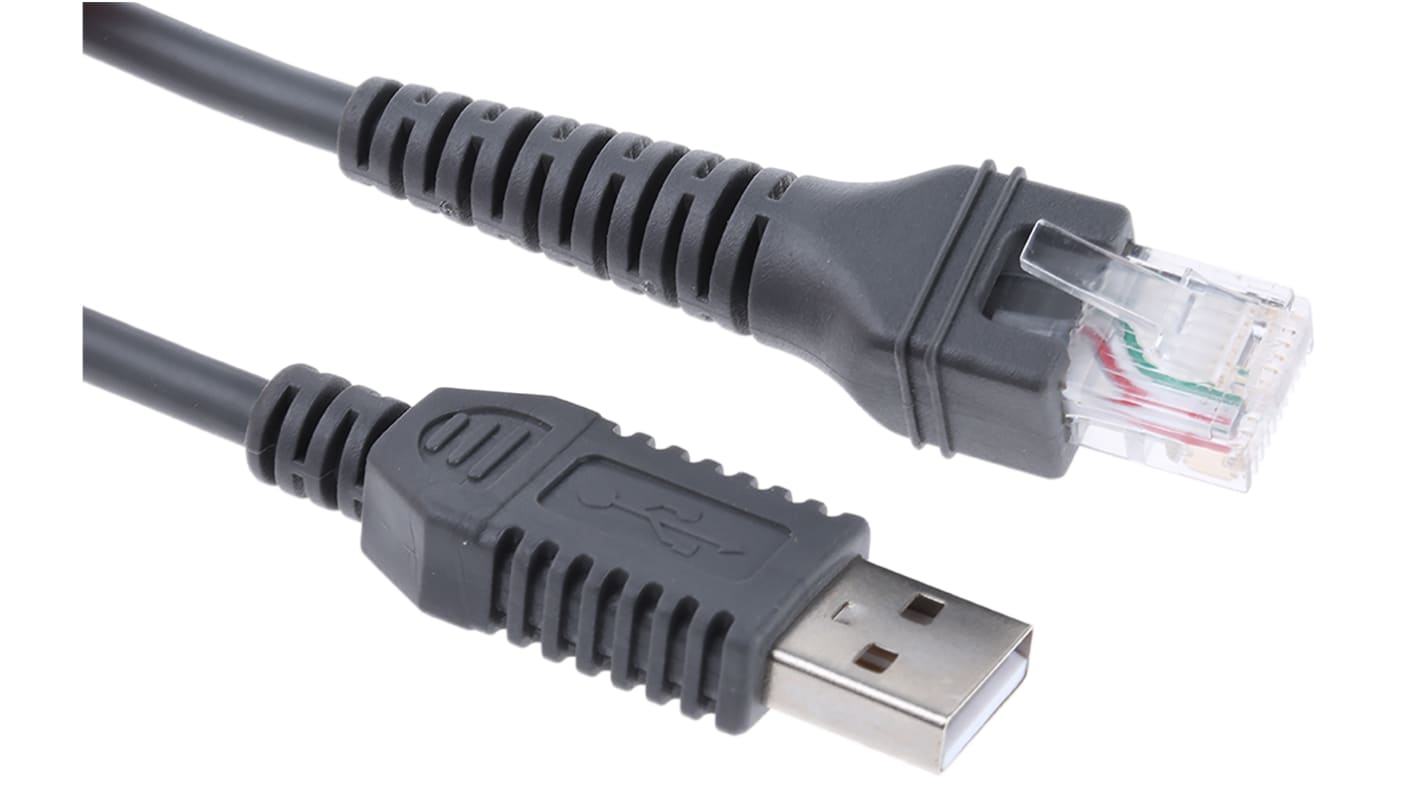 Cable adaptador Pepperl + Fuchs V45-G-2M-PVC-ABG-USB-G para uso con OHV100-F222-R2 Barcode Imager