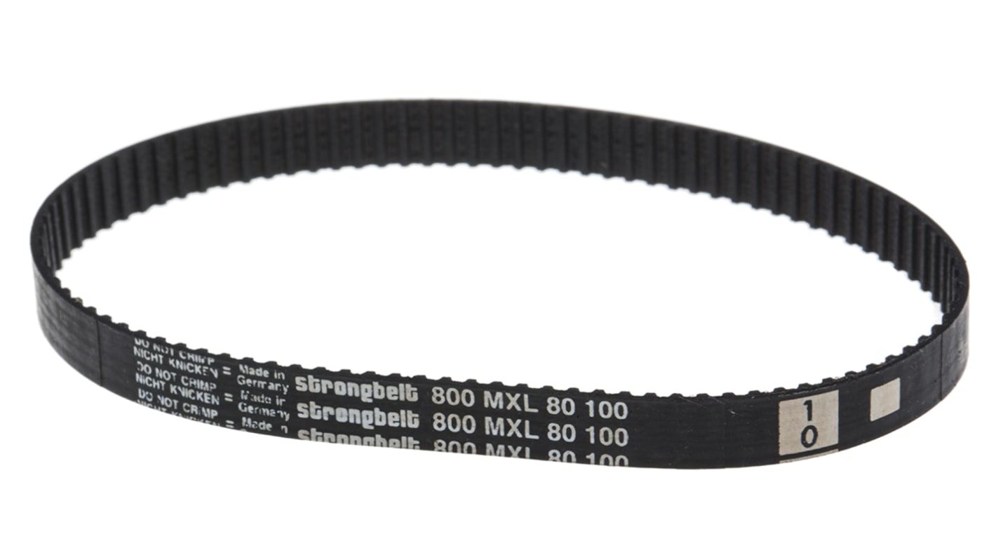 RS Pro, Timing Belt, 100 Tooth, 203.2mm Length X 6mm Width