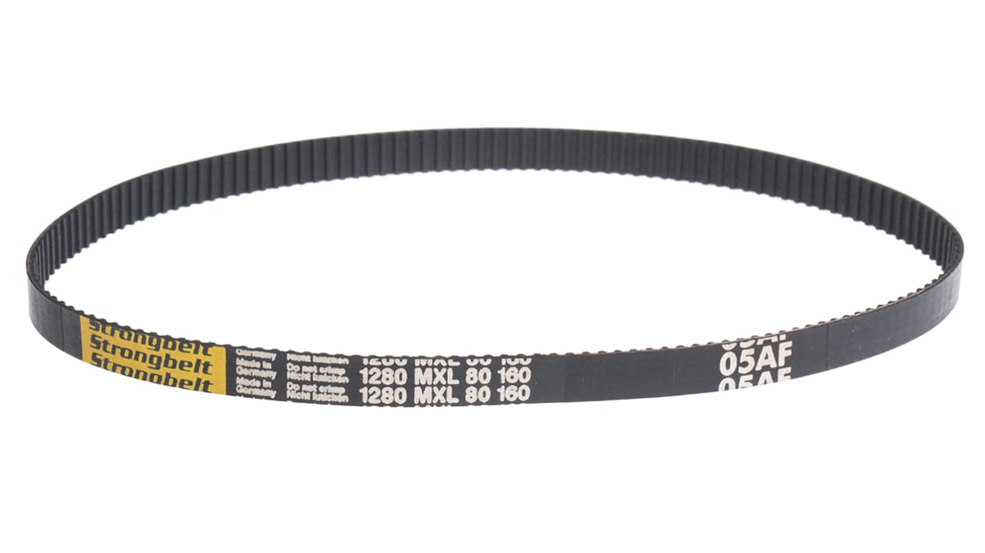 RS PRO Timing Belt, 160 Teeth, 325.12mm Length, 6mm Width