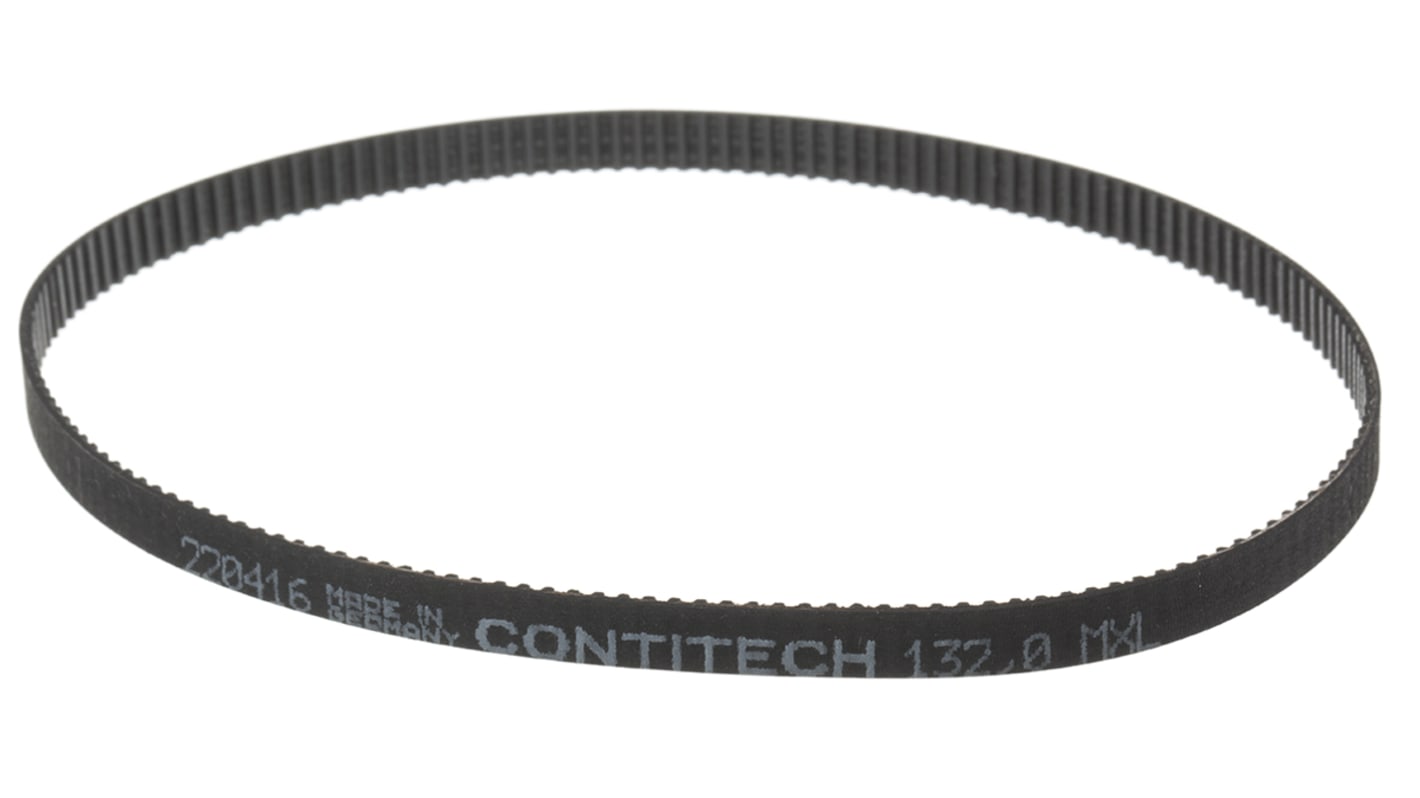 Cinghia sincrona RS PRO, 165 denti da 0.51mm, passo 2.032mm, dimensioni 335.28mm x 6mm, in Gomma