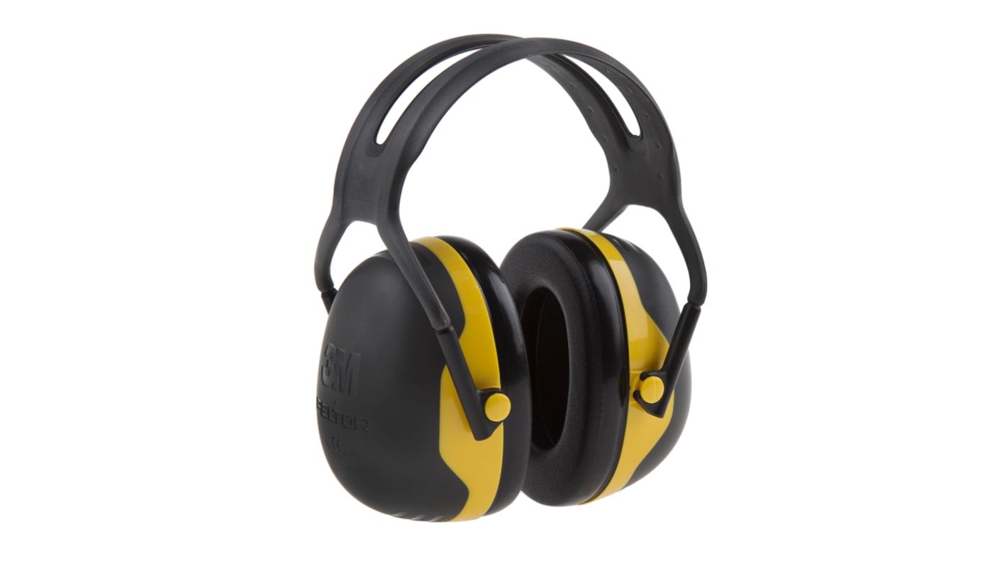 3M PELTOR X2A Ear Defender with Headband, 31dB, Black, Yellow