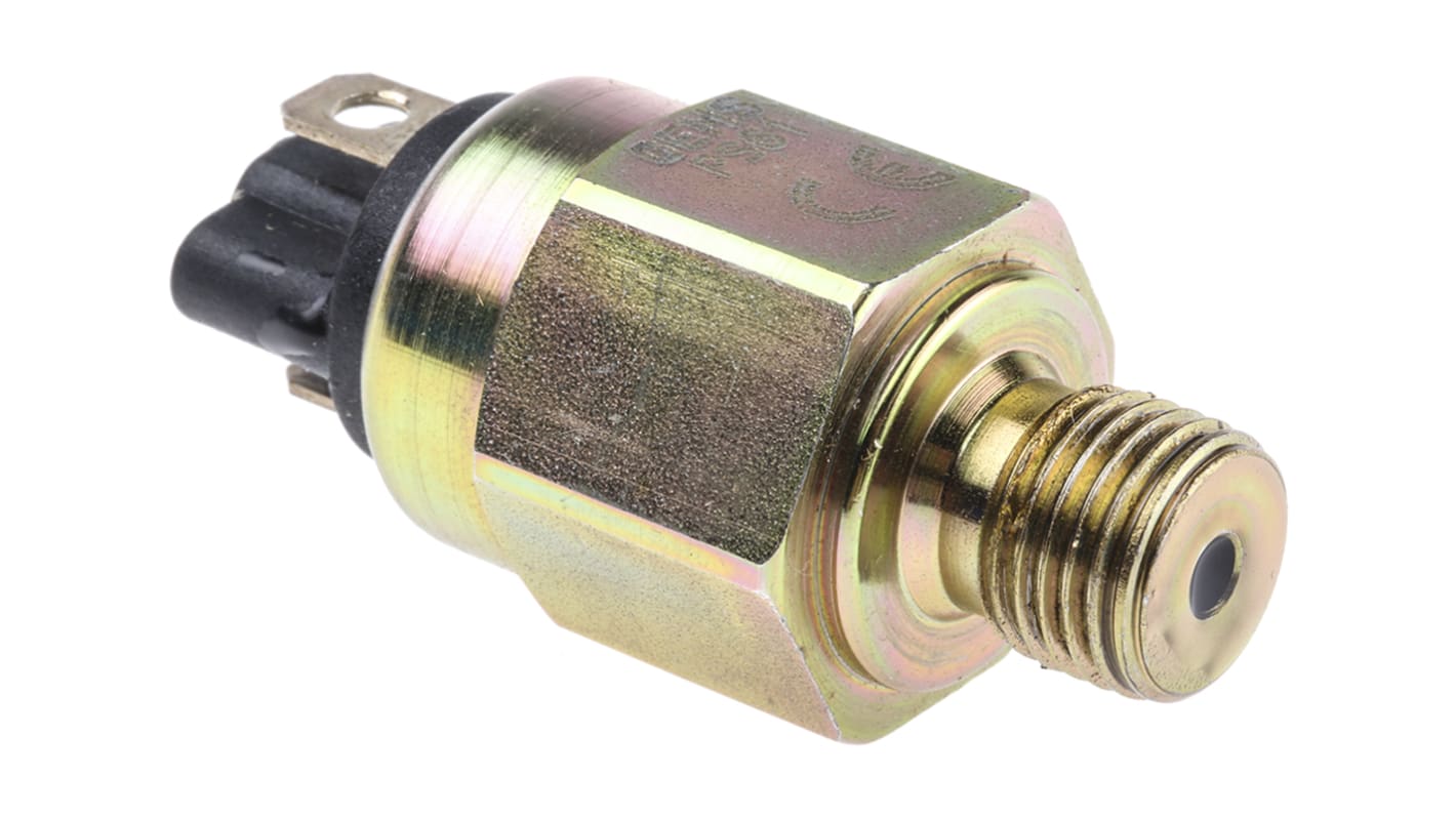 Gems Sensors Pressure Switch, 75psi Min, 275psi Max, SPST-NC Output