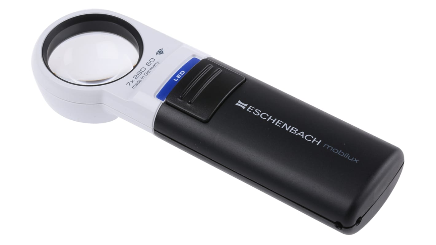 Lente di ingrandimento Eschenbach, ingrandimento 7X, Ø 35mm, con luce