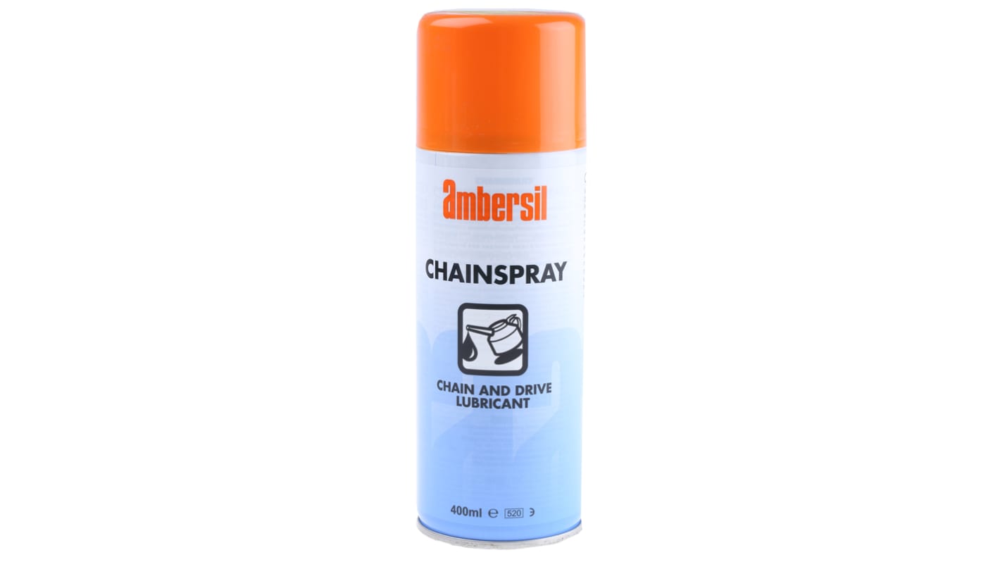 Lubrifiant Ambersil Moly Chain, Aérosol 400 ml