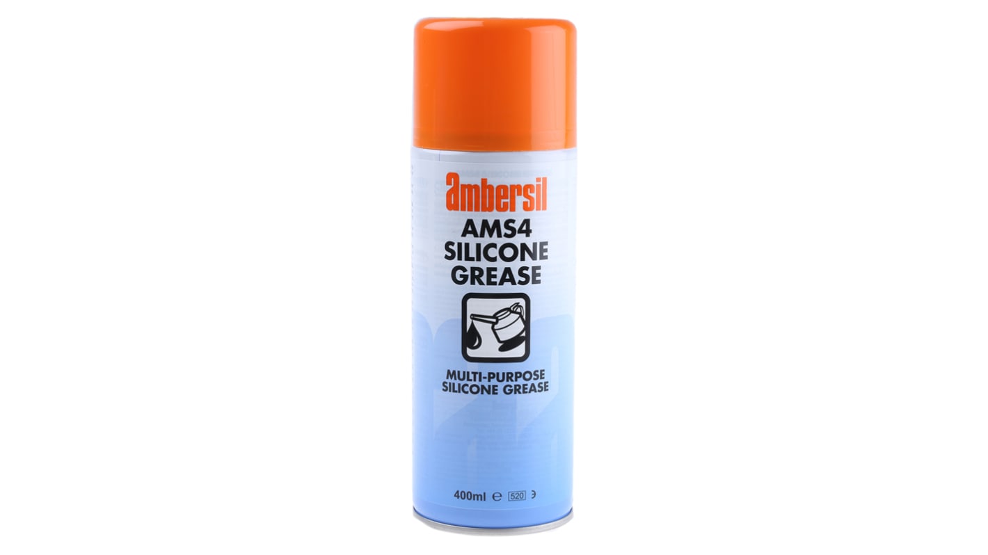 Graisse AMS4 Silicone Ambersil, Aérosol de 400 ml