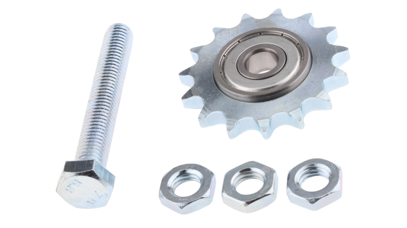 Resatec Lánckerék 15 fogas, Through Bore, KS1/2X12 7.2mm